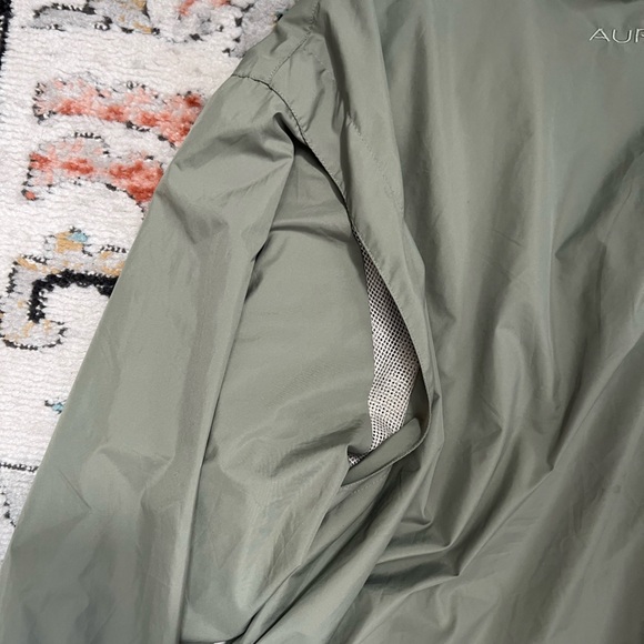 Vintage AUREUS Light Greenish Grey Windbreaker - Picture 13 of 14